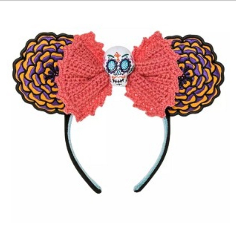 Disney Minnie Ears- Coco Dia de Los Muertos
